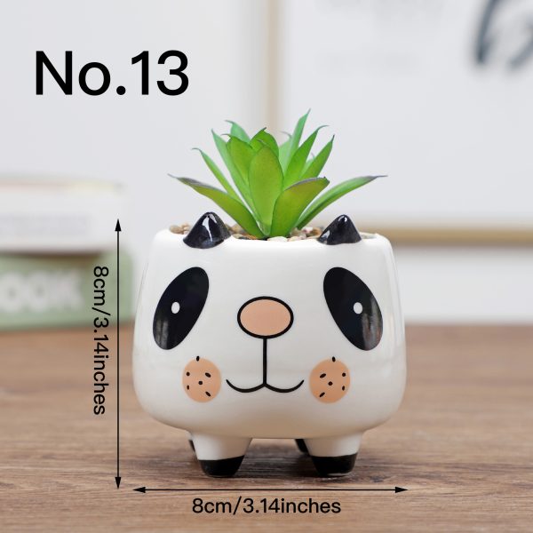 Ceramic flower pot