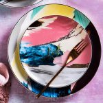 Nordic Color Plate Ceramic Ins Personality Plate