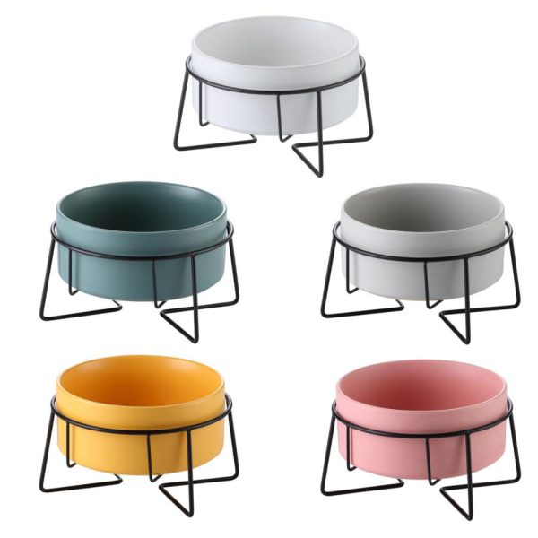 Low Ceramic Succulent Planter & Pet Bowl