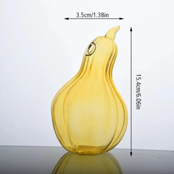Fruit Series Pomegranate Glass Modeling Creative Vase