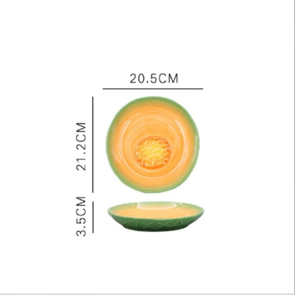 Creative Fruit Ceramic Plate