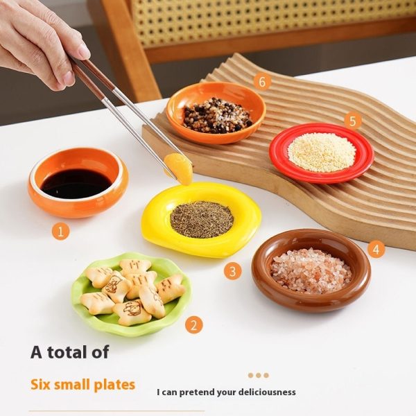 Cute Creative Hamburger Ceramic Tableware