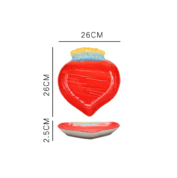 Creative Fruit Ceramic Plate