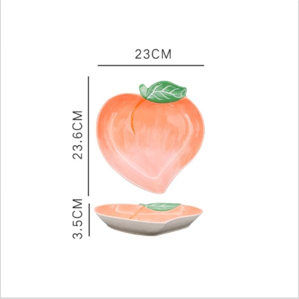 Creative Fruit Ceramic Plate