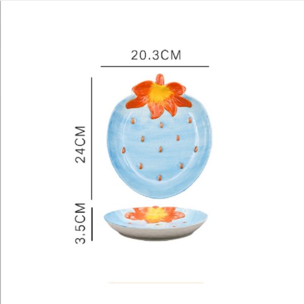 Creative Fruit Ceramic Plate