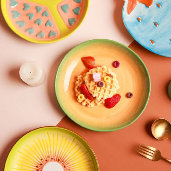 Creative Fruit Ceramic Plate