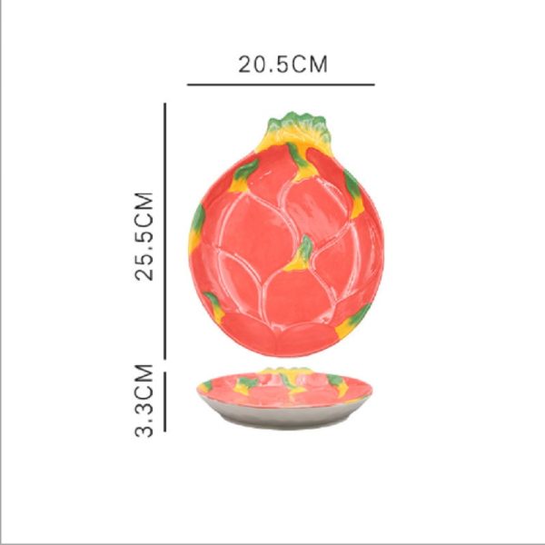 Creative Fruit Ceramic Plate
