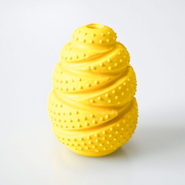 Rubber Treat-dispensing Toy For Pet Dogs