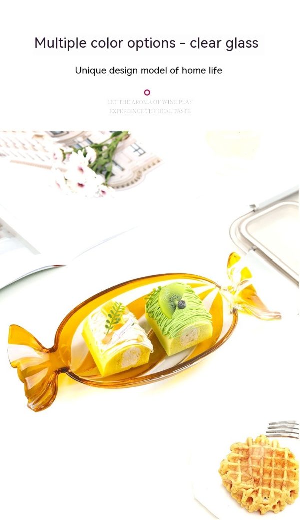 Crystal Glass Candy Dish