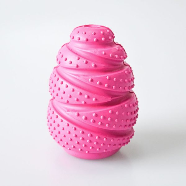 Rubber Treat-dispensing Toy For Pet Dogs