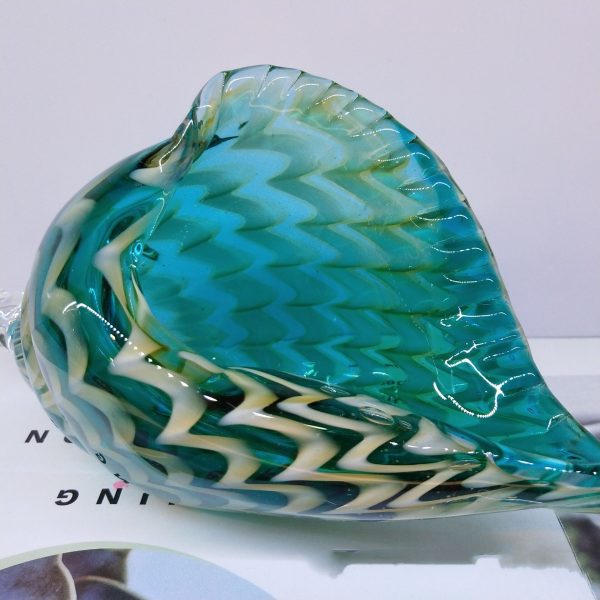 Decorative Glass Seashell Ornament