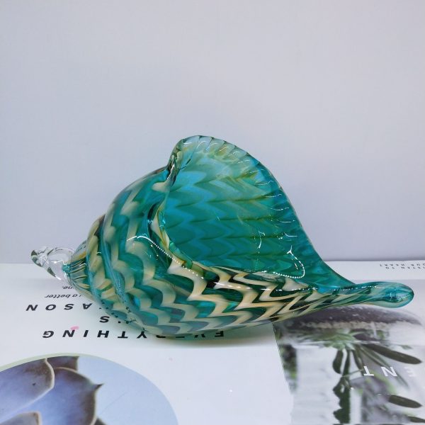 Decorative Glass Seashell Ornament