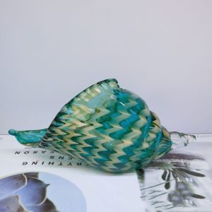 Decorative Glass Seashell Ornament