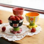 Flower Ceramic Goblet