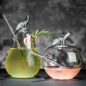 Fruit Shape Playful Glass Mixing Glasses