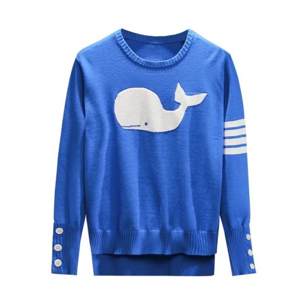 Hong Kong style little whale sweater