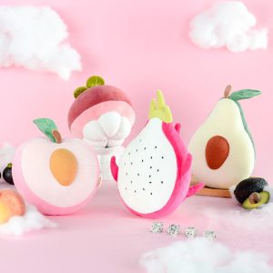 Kawaii Fruit Plush Pillow – Cute Soft Cushion Toy