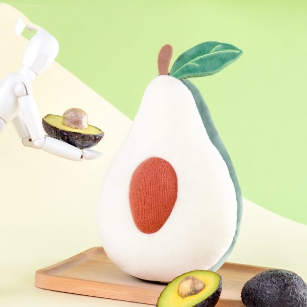 Kawaii Fruit Plush Pillow – Cute Soft Cushion Toy