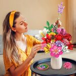 Botanical Flower Collection Building Block Set