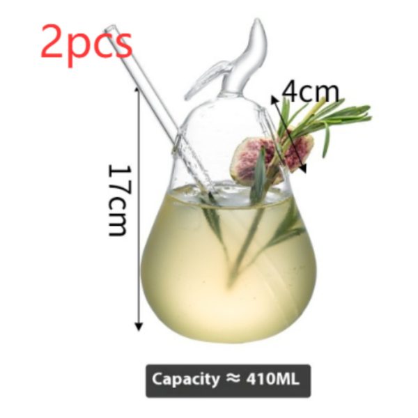 Fruit Shape Playful Glass Mixing Glasses