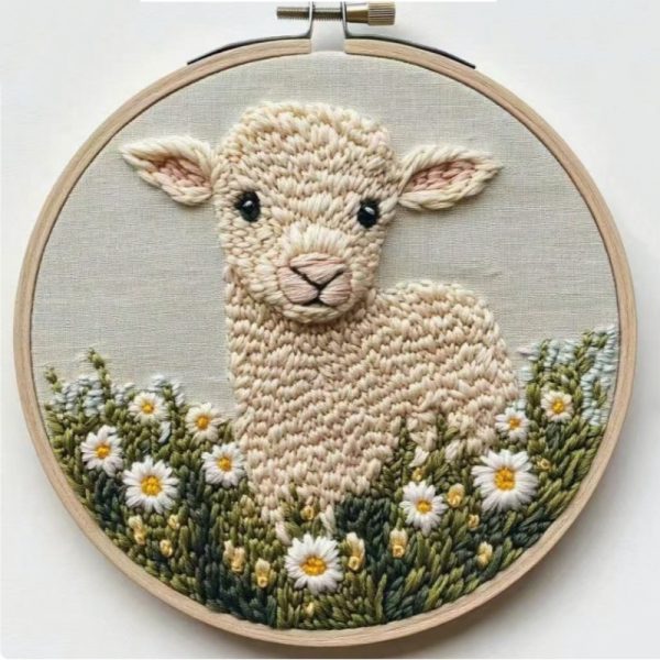 Beginner Cute Cartoon Embroidery Craft Suit