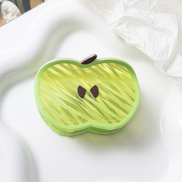 Cute Green Apple Claw Clip