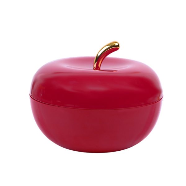 Apple-Shaped Candy & Snack Bowl
