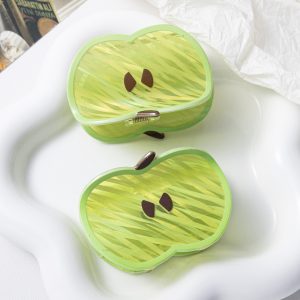Cute Green Apple Claw Clip