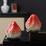 Strawberry Ceramic Teapot