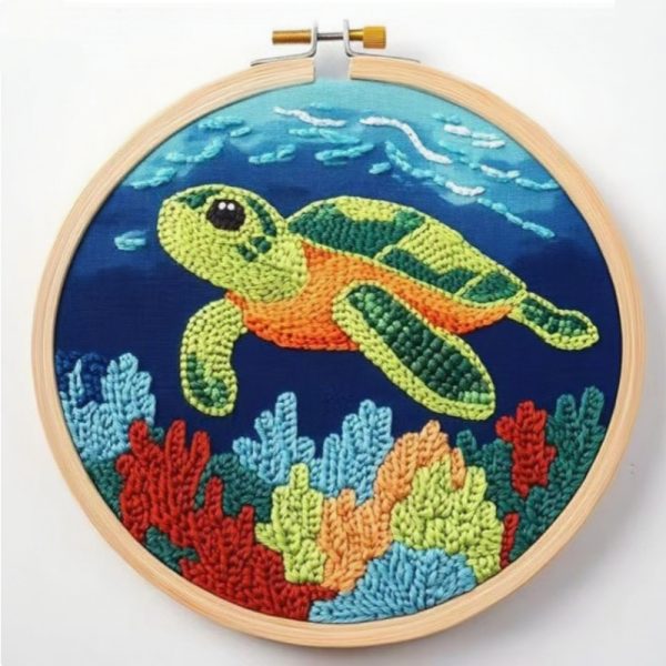 Beginner Cute Cartoon Embroidery Craft Suit