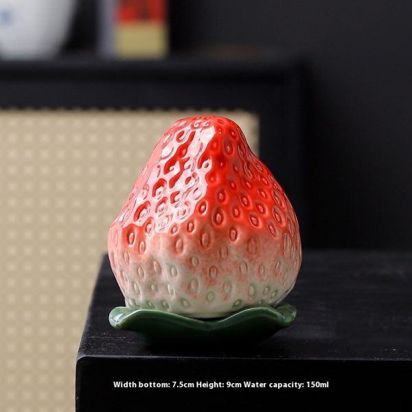 Strawberry Ceramic Teapot
