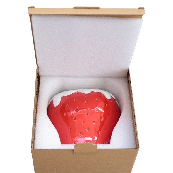 Strawberry Ceramic Vase