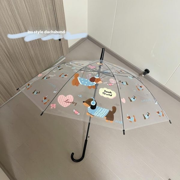 Cartoon Transparent Umbrella