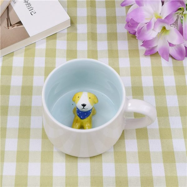 Animal cup in ceramic 3D cup