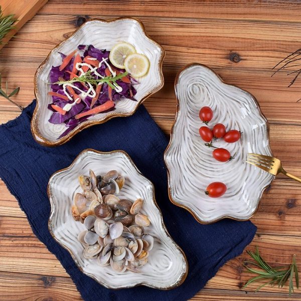 Sea Shell Shaped Serving Plate