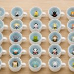 Animal cup in ceramic 3D cup