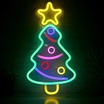Christmas Tree LED Neon Wall Light
