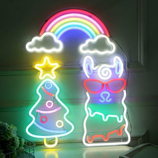 Christmas Tree LED Neon Wall Light