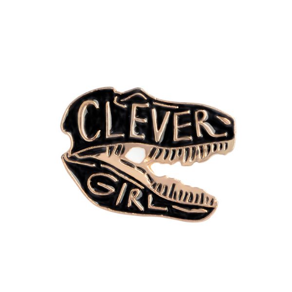 Dinosaur Alloy Brooch