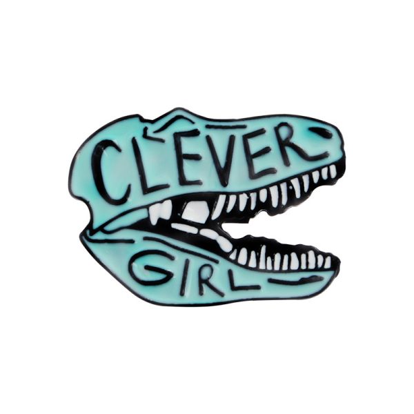 Dinosaur Alloy Brooch