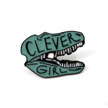 Dinosaur Alloy Brooch