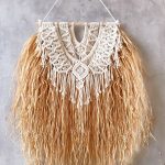 Boho Raffia Woven Wall Hanging