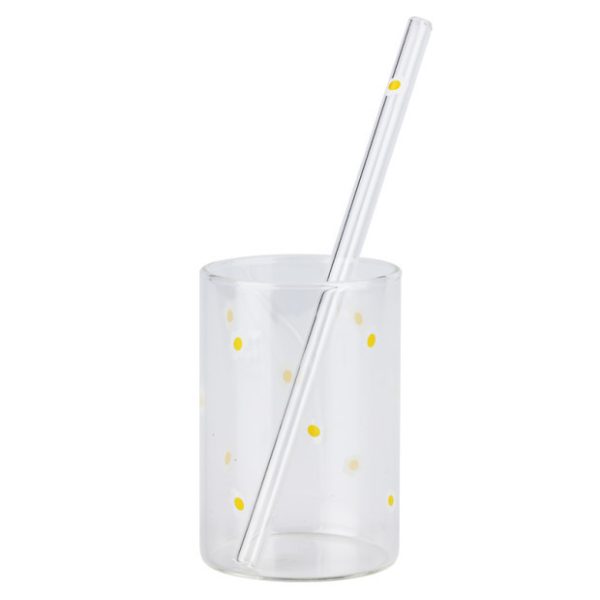 Korean Ins Transparent Drink Cup Milk Juice Cold