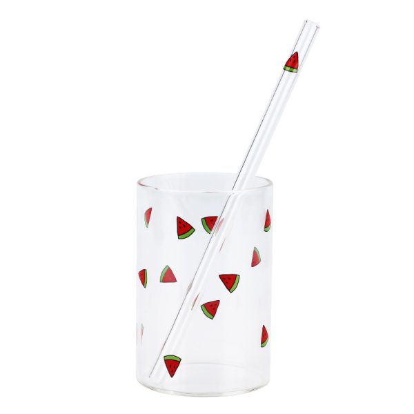Korean Ins Transparent Drink Cup Milk Juice Cold