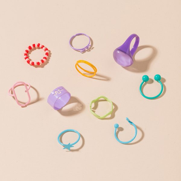 Boho Colourful Candy Ring