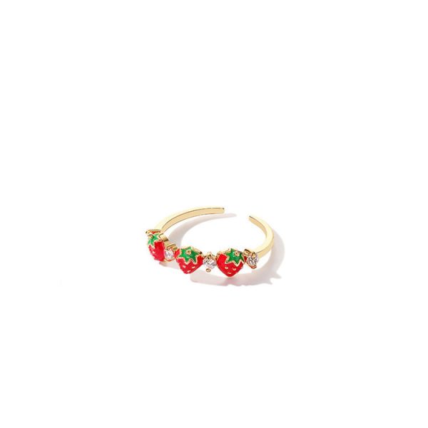 Strawberry Forefinger Ring