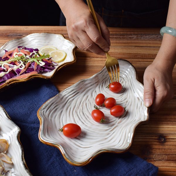 Sea Shell Shaped Serving Plate