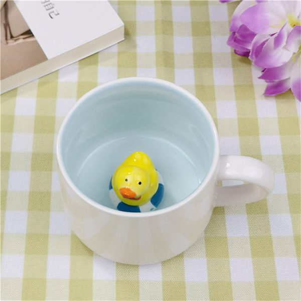 Animal cup in ceramic 3D cup