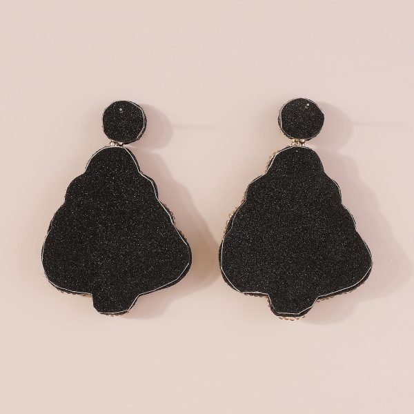Handmade Christmas Tree Earrings