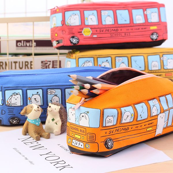 Student bus pencil case